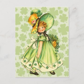 Cute Vintage St. Patrick's Day Postcards by golden_oldies at Zazzle
