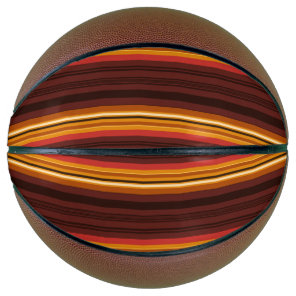 Cute vintage stripes basketball