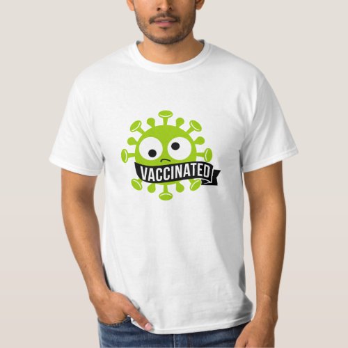 Cute Vintage Style Vaccinated T_Shirt