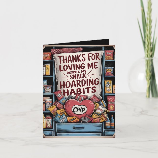 Cute Vintage style Valentine add message  Holiday Card (Front)