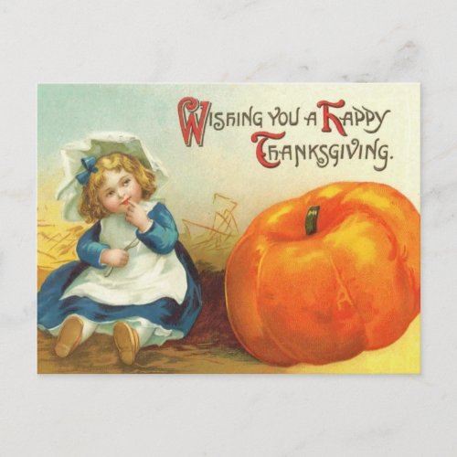 Cute Vintage Thanksgiving Postcards