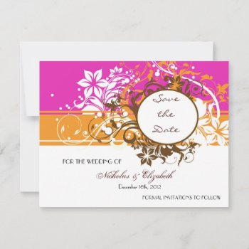Cute Vintage Wedding Save The Date Cards by ForeverAndEverAfter at Zazzle