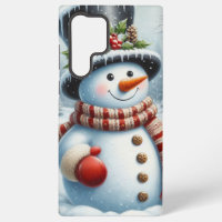 Cute, Vintage/Whimsical Christmas/winter snowman