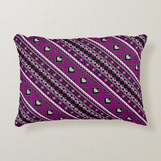 Cute violet lovely ukrainian patterns