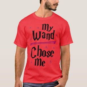 Cute Violinist Gift Violins Lover My Wand Chose Me T-Shirt