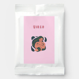 Cute Virgo, zodiac, star sign print Margarita Drink Mix