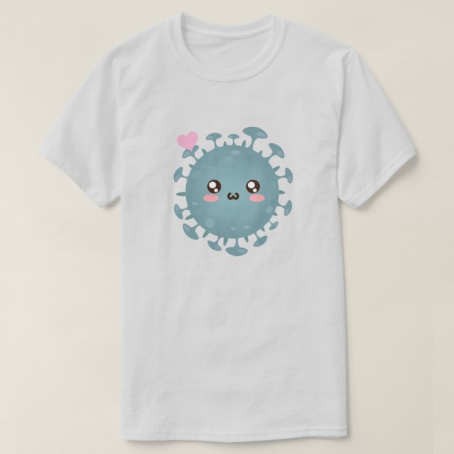 Cute Virus T-Shirt (Design Front)