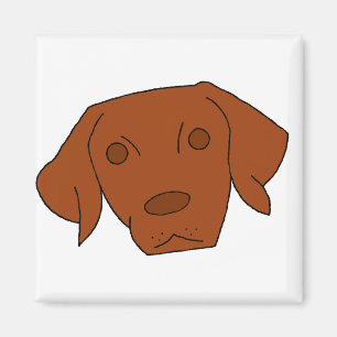 Cute Vizsla Magnet