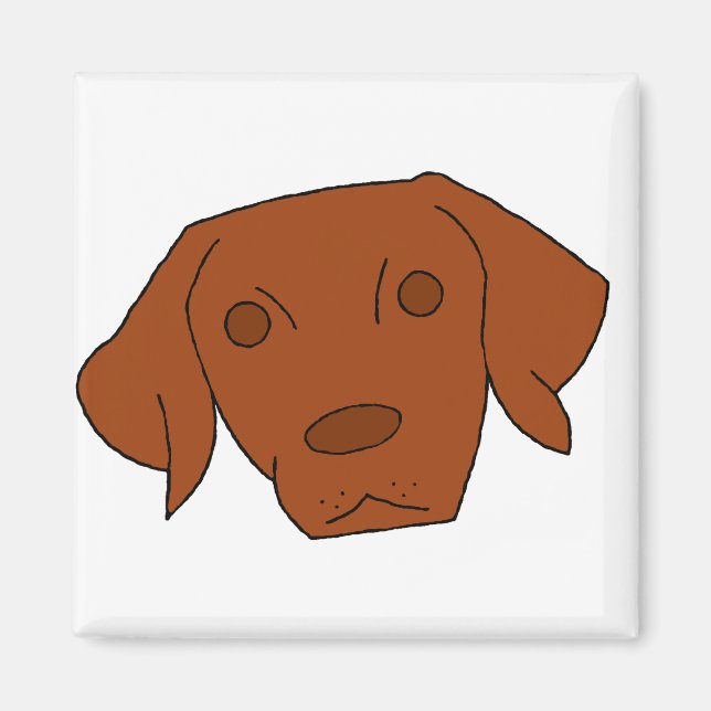 Cute Vizsla Magnet (Front)