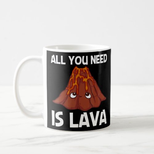 Cute Volcano For Men Women Volcanologist Volcanic  Coffee Mug