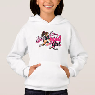 Cute Volleyball Girl Hoodie