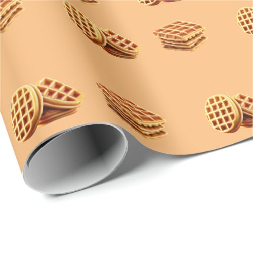 Cute Waffle Wrapping Paper