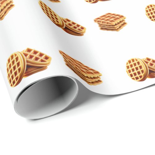 Cute Waffle Wrapping Paper