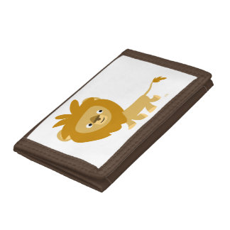 Cute Walking Cartoon Lion Wallet