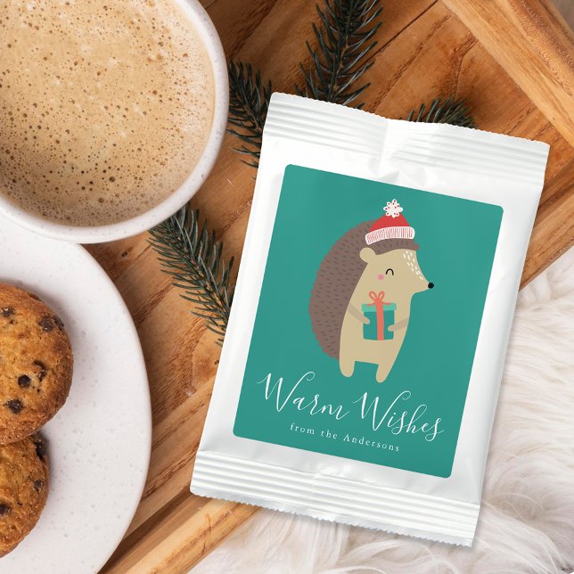 Cute Warm Wishes Hedgehog Hot Chocolate Drink Mix (Creator Uploaded)