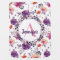 Cute Watercolor Autumn Floral Pattern Girly Custom
