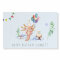 Cute Watercolor Axolotl Birthday Party Welcome