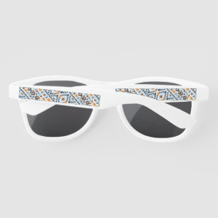 Cute watercolor aztec pattern sunglasses