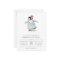 Cute Watercolor Baby Girl Penguin Baby Shower