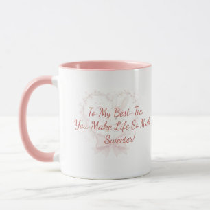 Cute Watercolor Bunny Rabbit Coffee - Personalized Mug