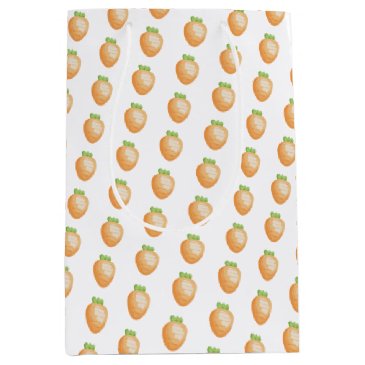 Cute Watercolor Carrot Pattern - Easter 