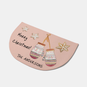 Cute Watercolor Country Rustic Illustrations Doormat