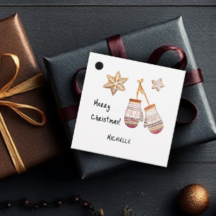 Cute Watercolor Country Rustic Illustrations Favor Tags