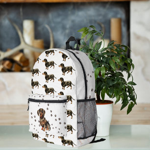 Backpack with dog print shop