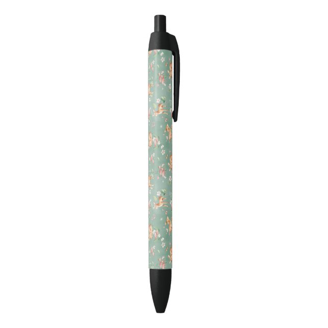 Cute Watercolor Deer Pattern Pen (Bottom (Vertical))