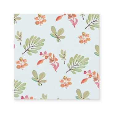 Cute Watercolor Floral Pattern Mommy Calling Card Cute Watercolor Floral Pattern Mommy Calling Card