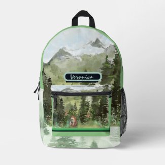 Cute Watercolor Forest 