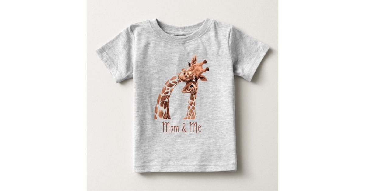 Giraffe Watercolor Shirt