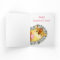 Cute Watercolor Hedgehog Happy Valentines Day