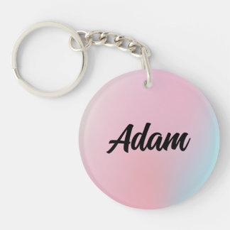 Cute Watercolor Keychain