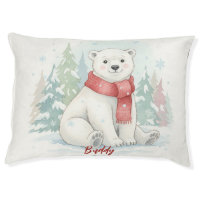 Cute watercolor Polar Bear