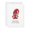 Cute Watercolor Red Gnomes Little Christmas Party