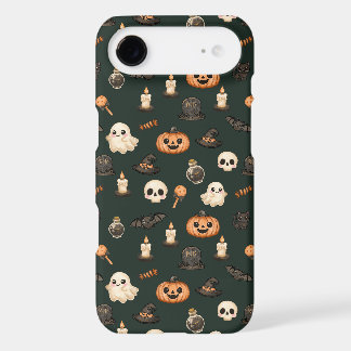 Cute Watercolor Spooky Halloween Pattern iPhone 17 Air Case