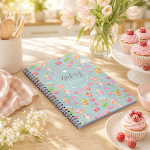 Cute Watercolor Sweets Notebook