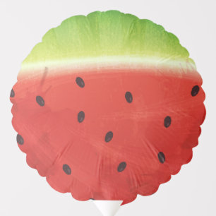 Cute Watercolor Watermelon Giant funny slice Balloon