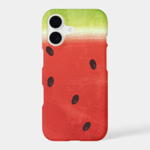 Cute Watercolor Watermelon Giant funny slice iPhone 17 Case
