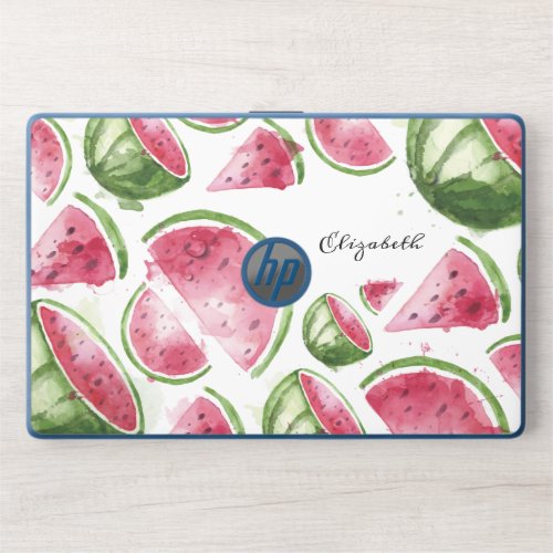 Cute Watercolor Watermelon   HP Laptop Skin