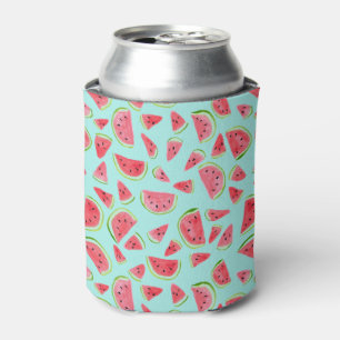Cute watermelon can cooler - add your own text