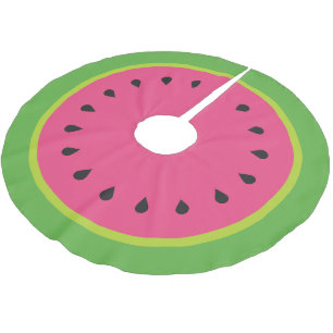 Cute Watermelon Christmas Tree Skirt