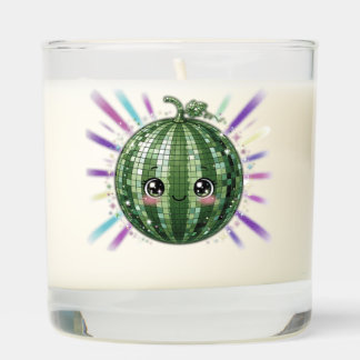 Cute Watermelon Disco Ball Scented Candle