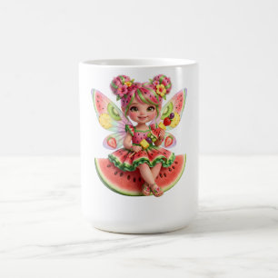 Cute Watermelon Fruit Fairy Women's T-Shirt Coffee Mug