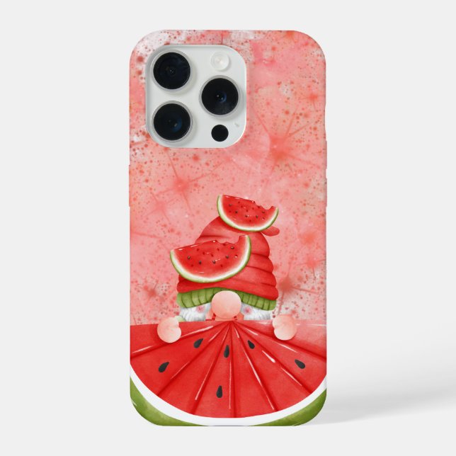 Cute Watermelon Girl Phone Case (Back)