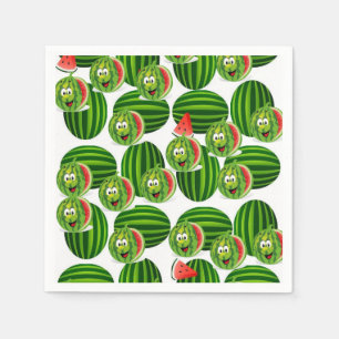 Cute Watermelon Paper Napkins