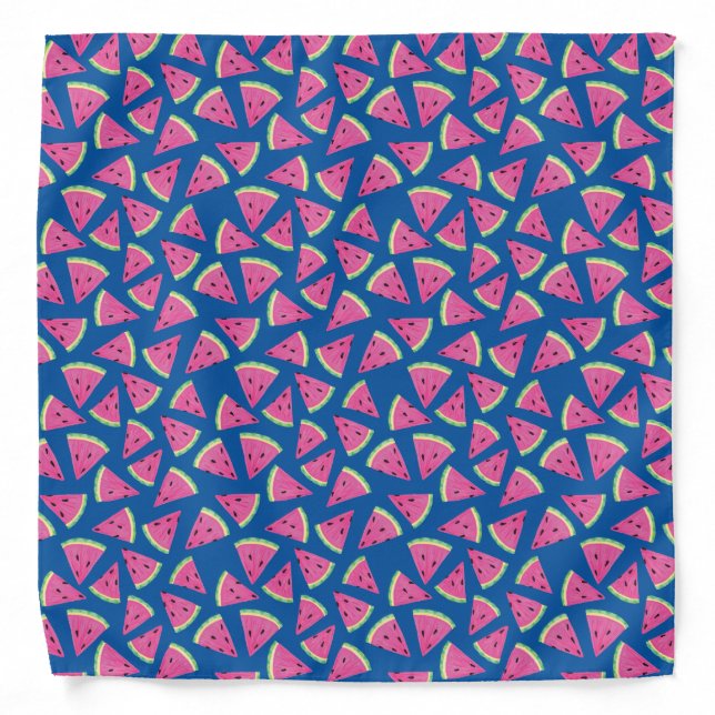 Cute watermelon pattern bandana (Front)