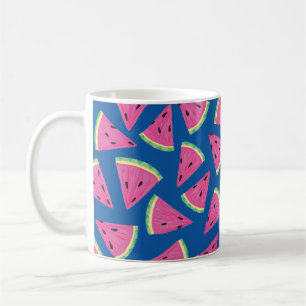 Cute watermelon pattern coffee mug