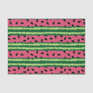 Cute Watermelon Pattern Pink & Green Tissue Paper
